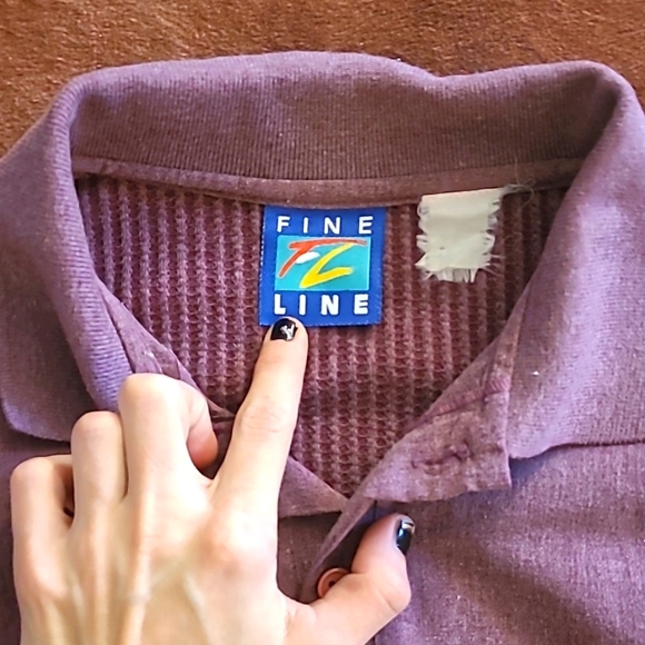 Vintage Ribbed Collared Sweater - Picture 2 of 7